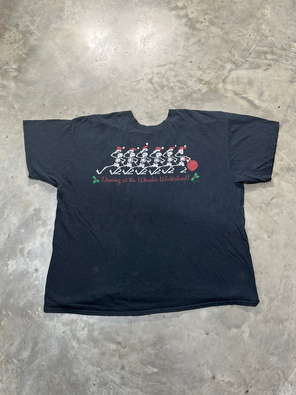 Grateful Dead Wonder Winterland Christmas Preowned 2XL T-shirt