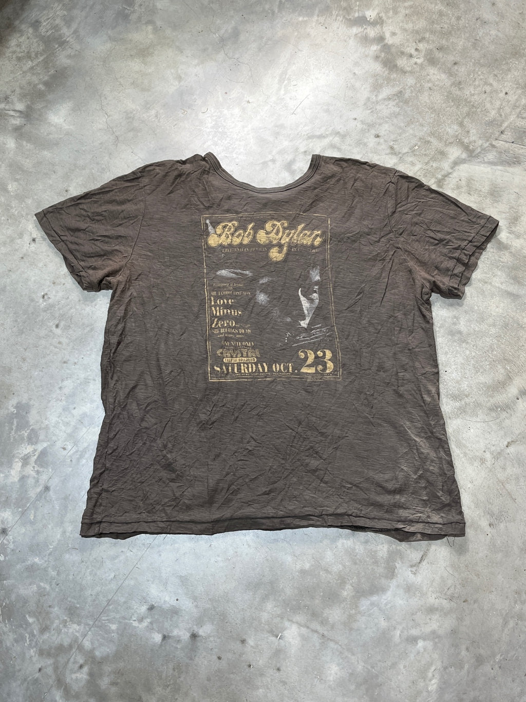 Bob Dylan Preowned XL T-shirt