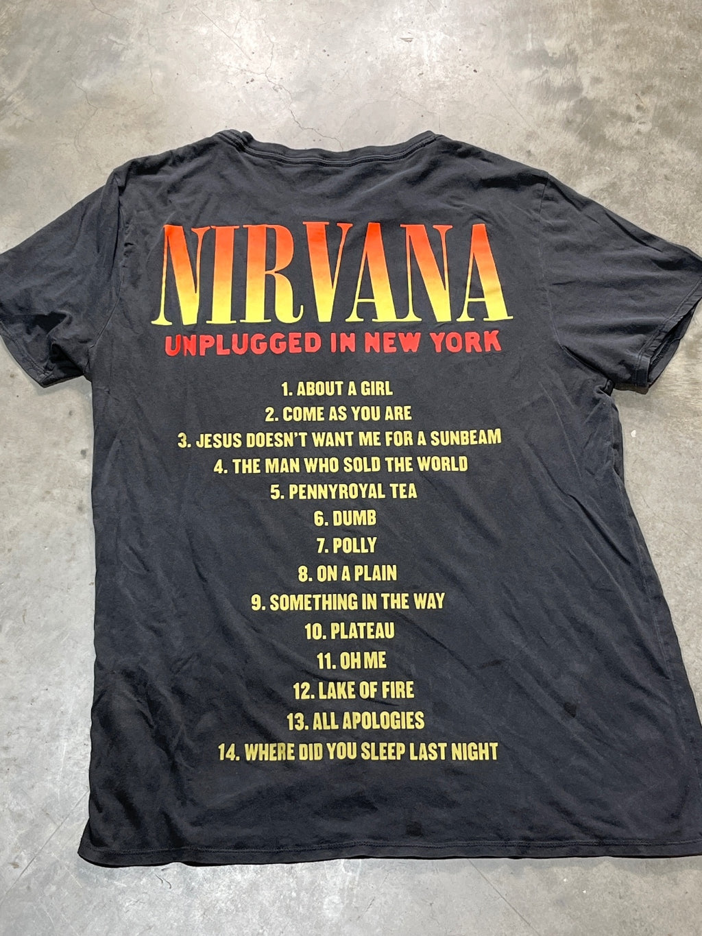 Nirvana Preowned Medium T-shirt