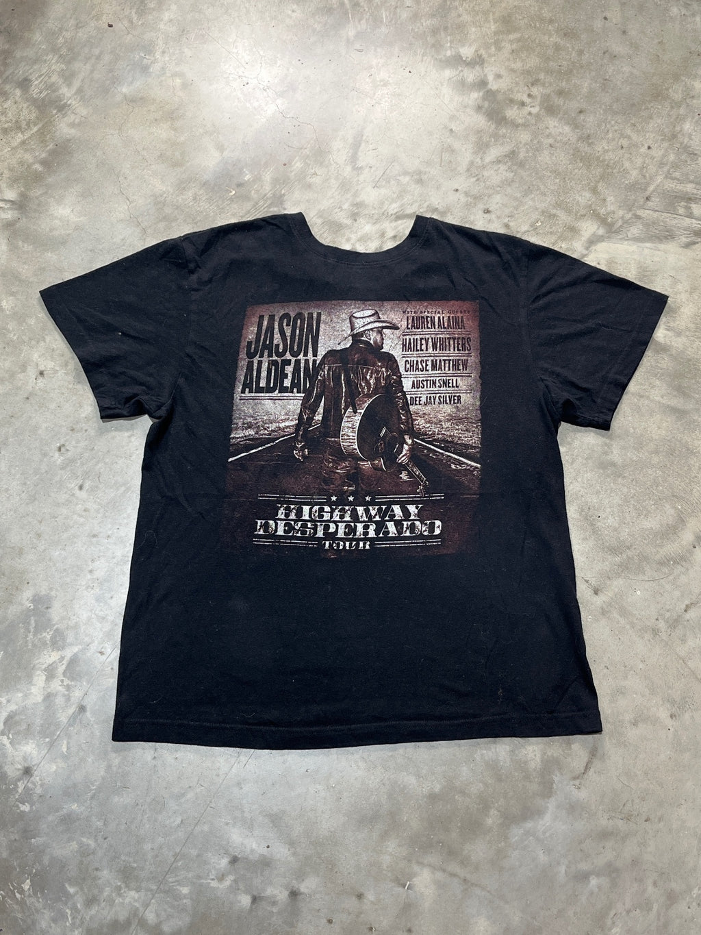 Jason Aldean Preowned Large T-shirt