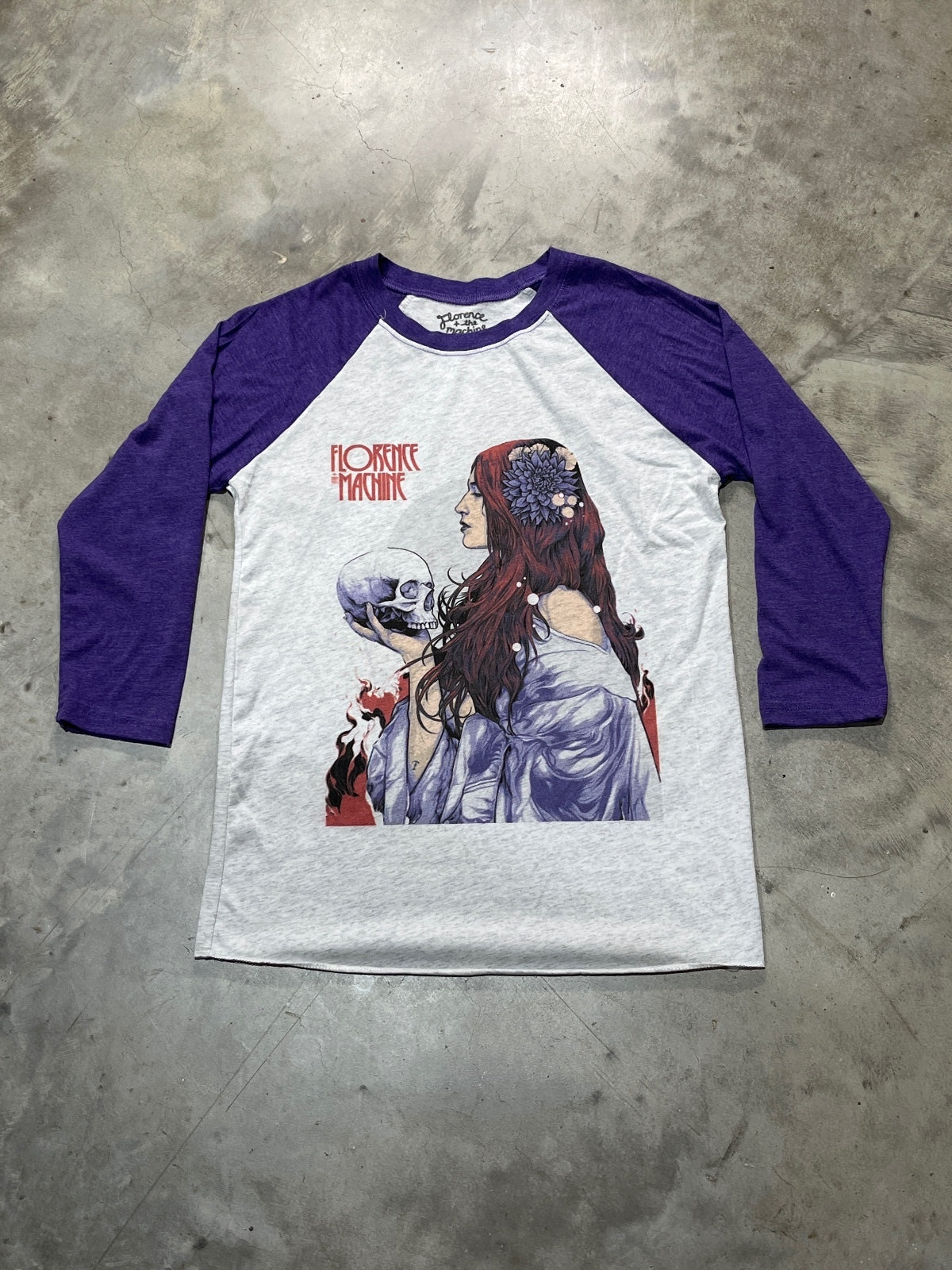 Florence And The Machine Preowned Small 3/4 Sleeve T-shirt