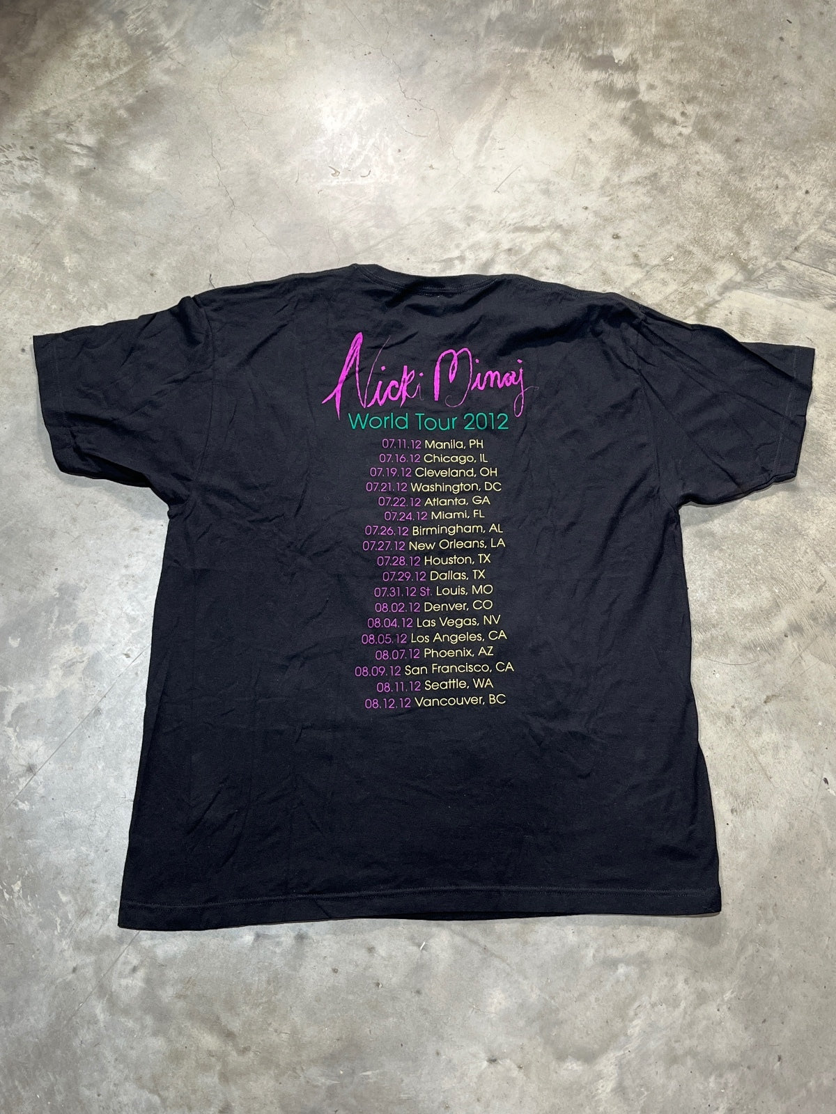 Nicki Minaj Preowned XL T-shirt