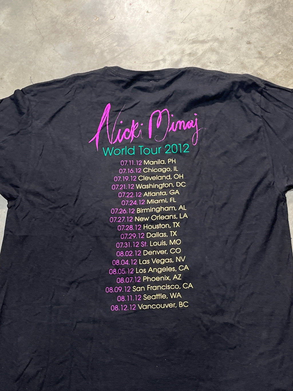 Nicki Minaj Preowned XL T-shirt