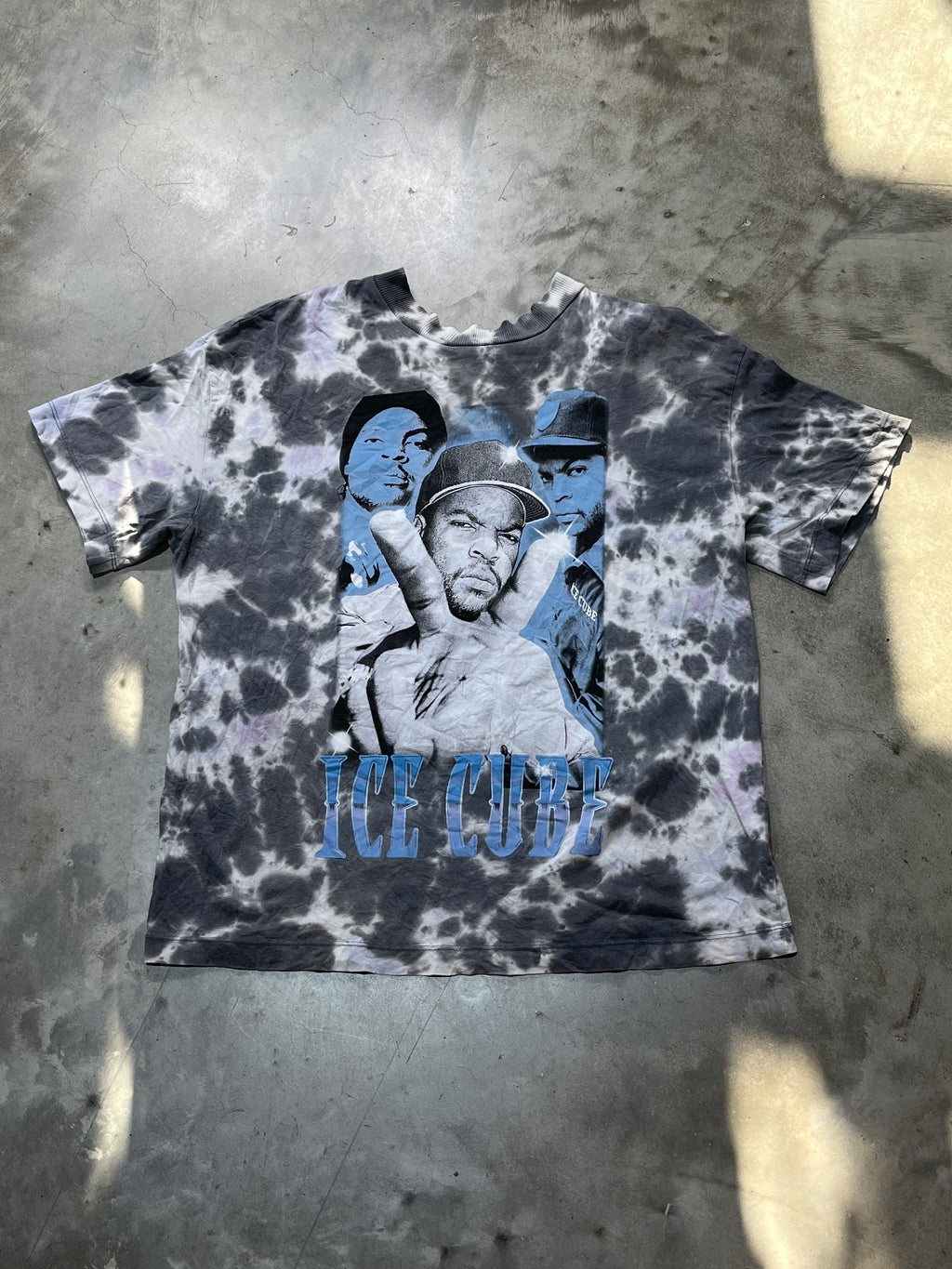 Ice Cube Preowned Large Tie Dye T-shirt
