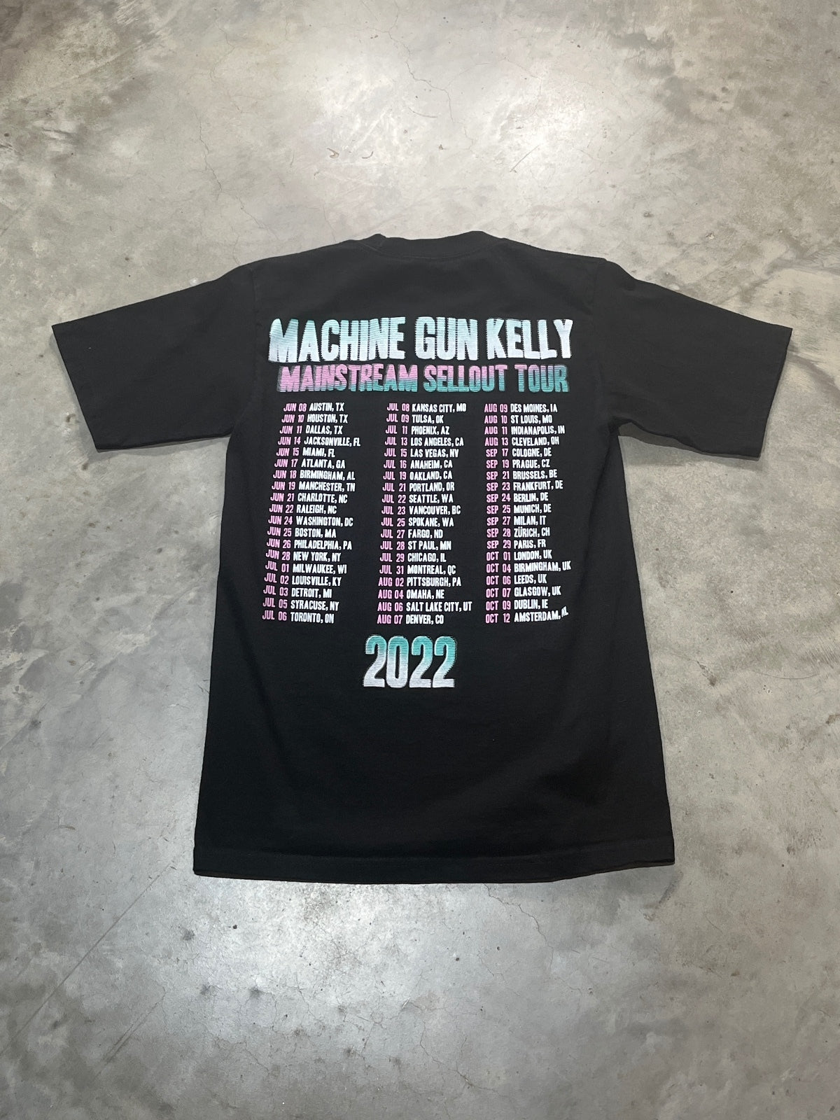 Machine Gun Kelly MGK Preowned Small T-shirt