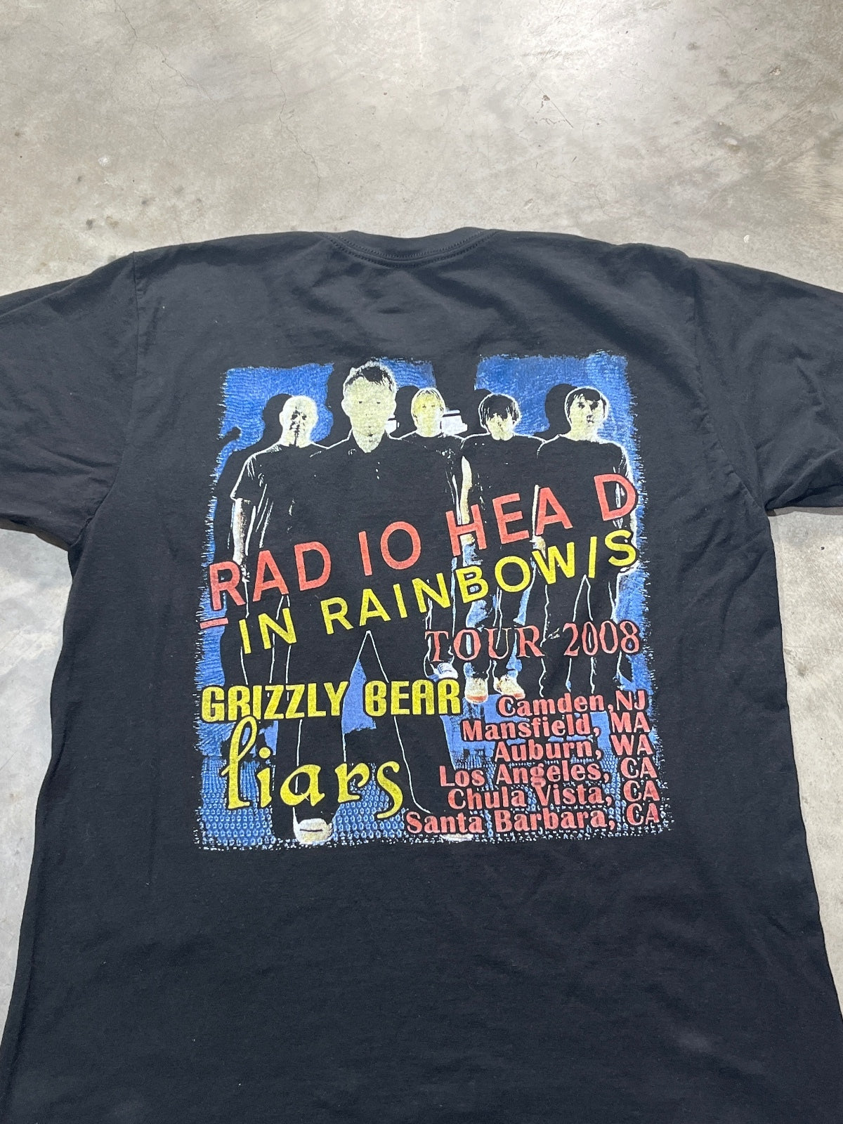 Radiohead Preowned Large T-shirt