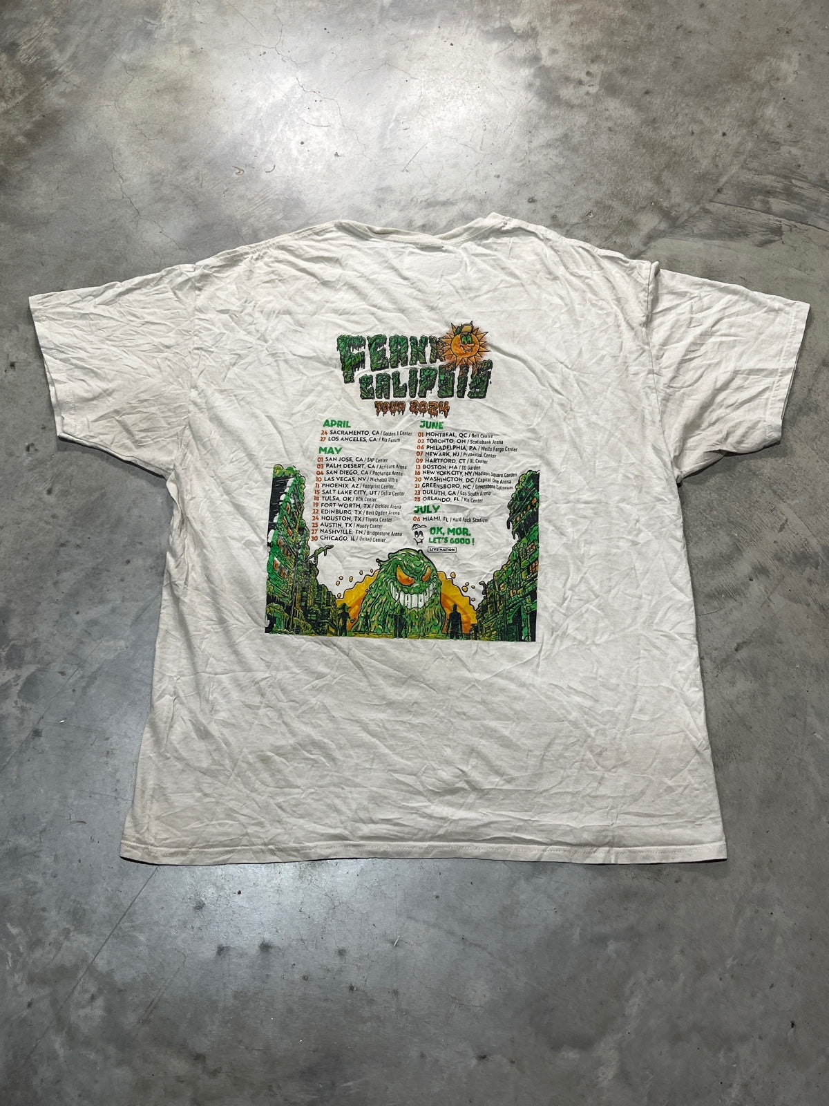 Feid Ferxxo Preowned XL T-shirt