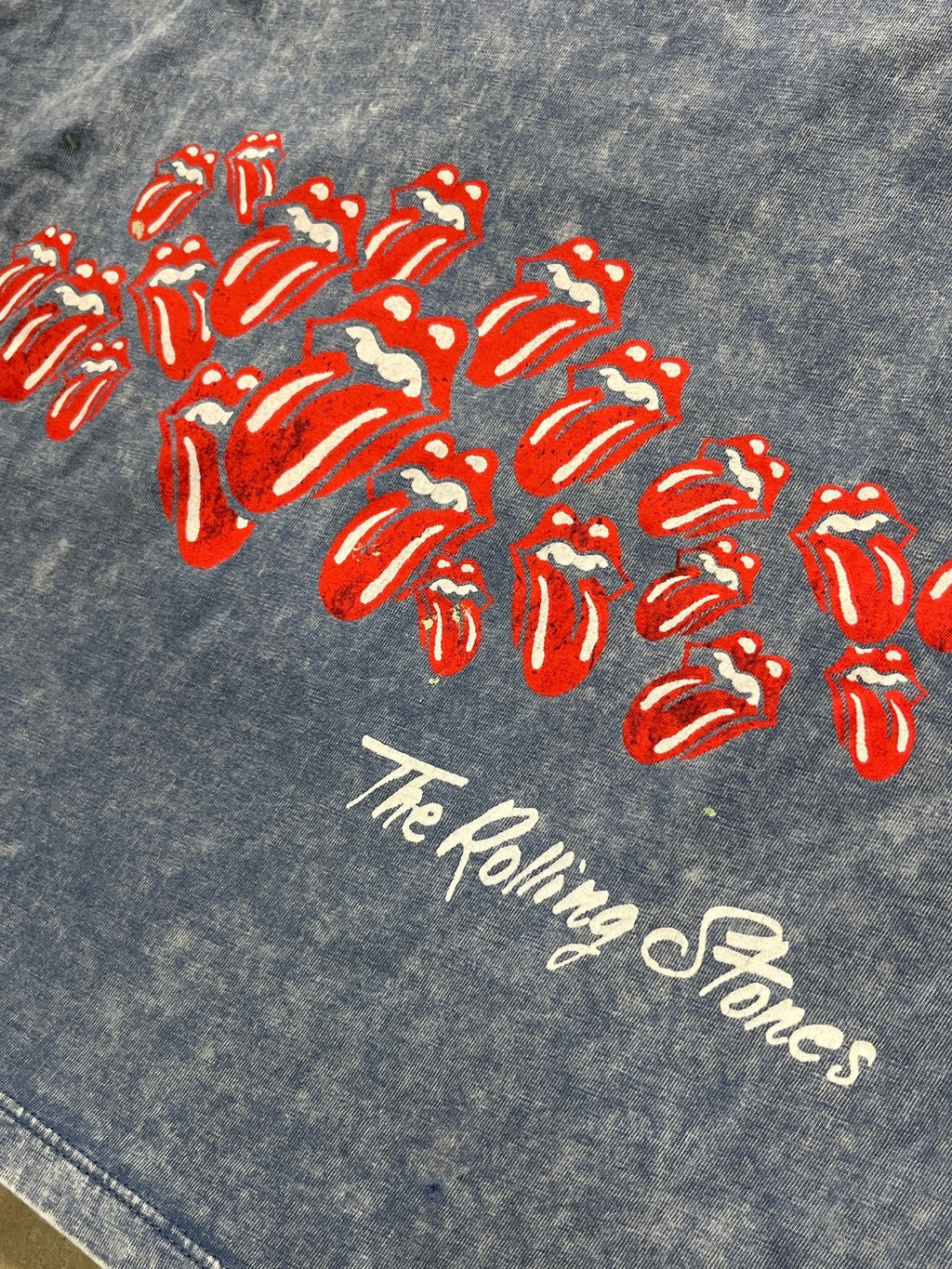 The Rolling Stones Preowned Small Cropped T-shirt