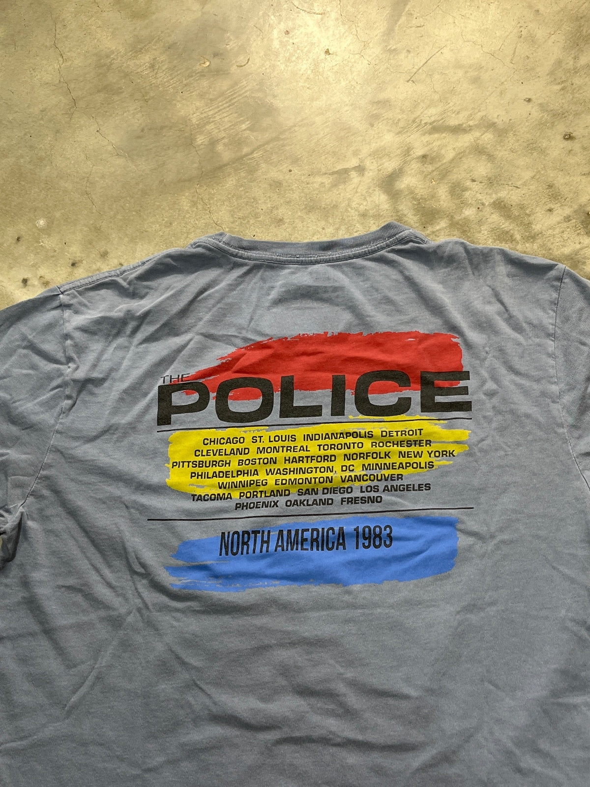The Police Preowned Large T-shirt