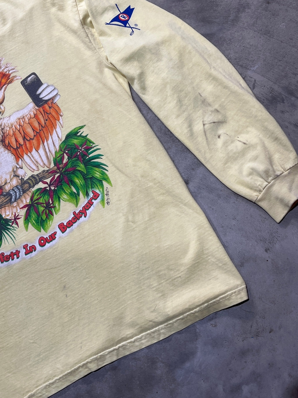 Jimmy Buffett Preowned Large Long Sleeve T-shirt