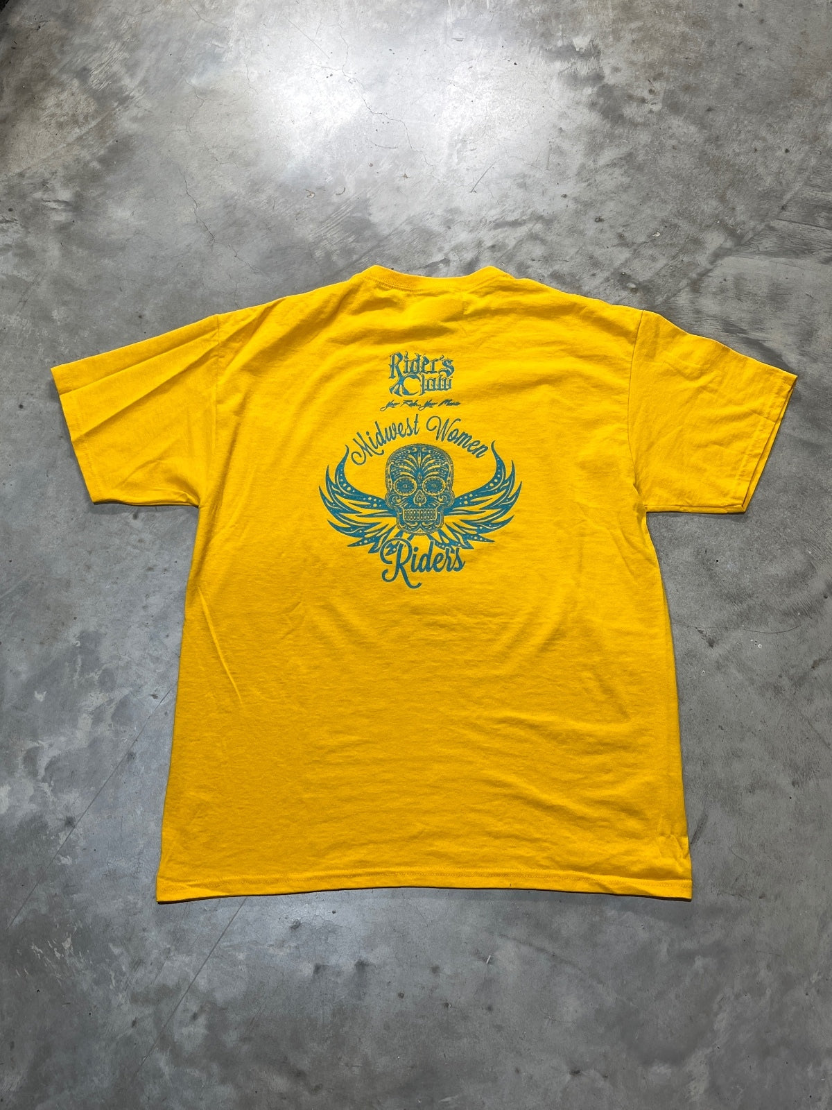 Midwest Women Riders Woodstock 2021 Preowned Large T-shirt