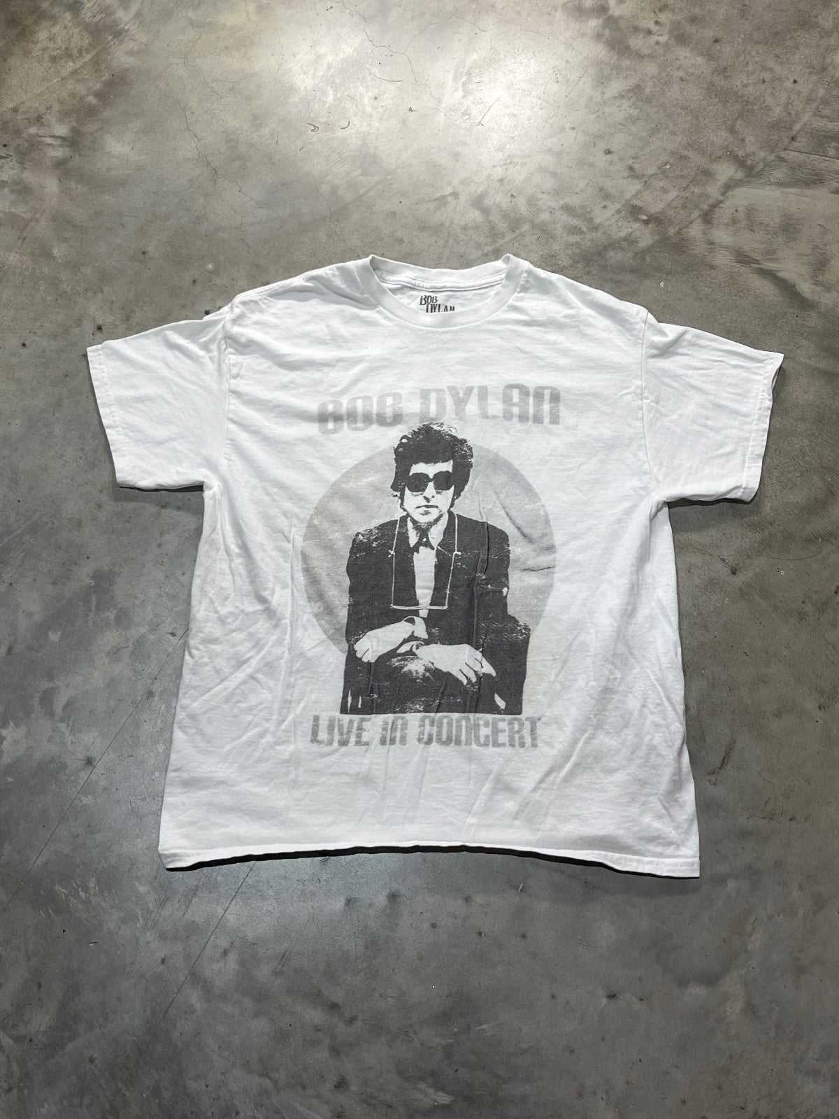 Bob Dylan Preowned Large T-shirt