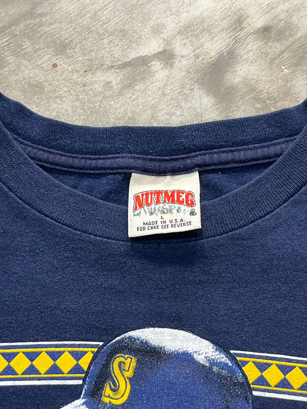Vintage 90s Seattle Mariners Ken Griffey Jr. Preowned Large T-shirt