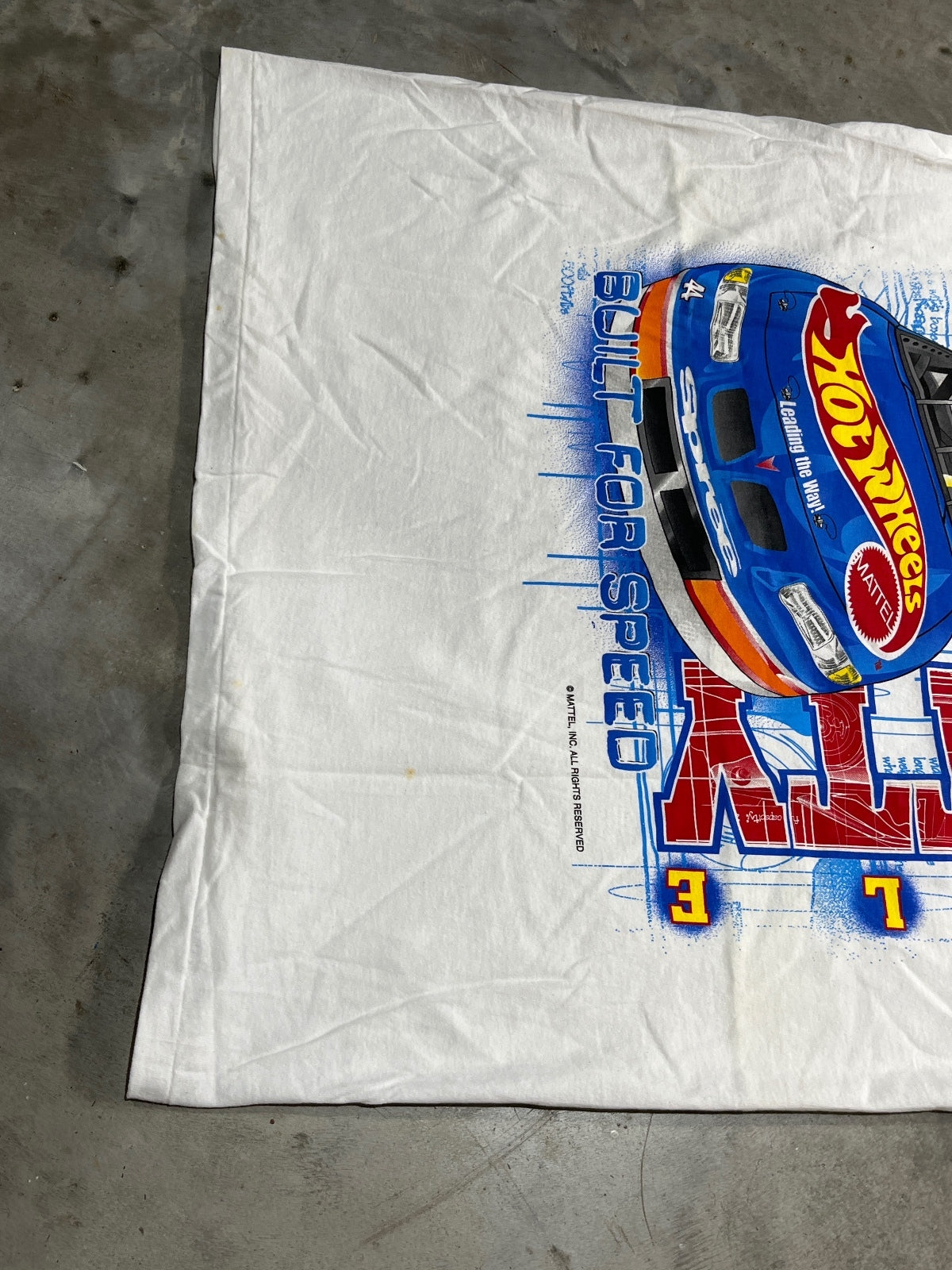 Vintage 1998 Kyle Petty Hot Wheels NASCAR Preowned XL T-shirt