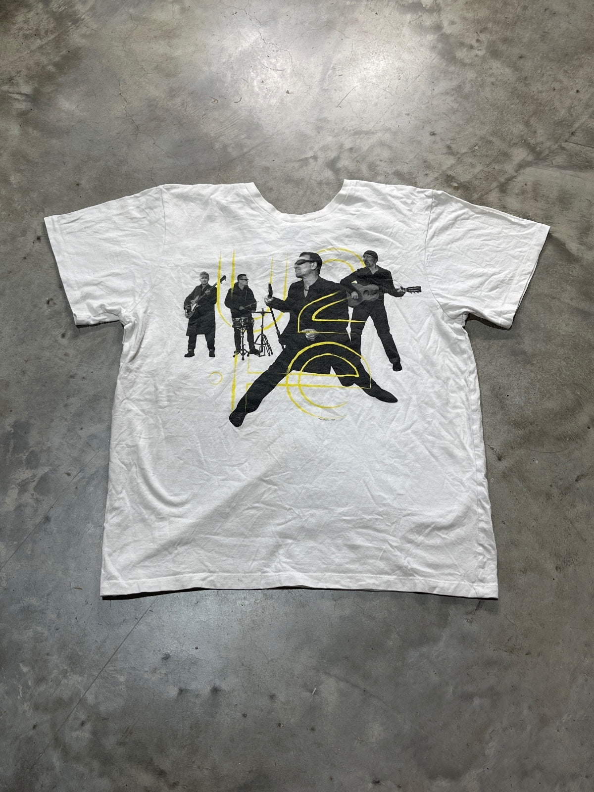 U2 Preowned XL T-shirt