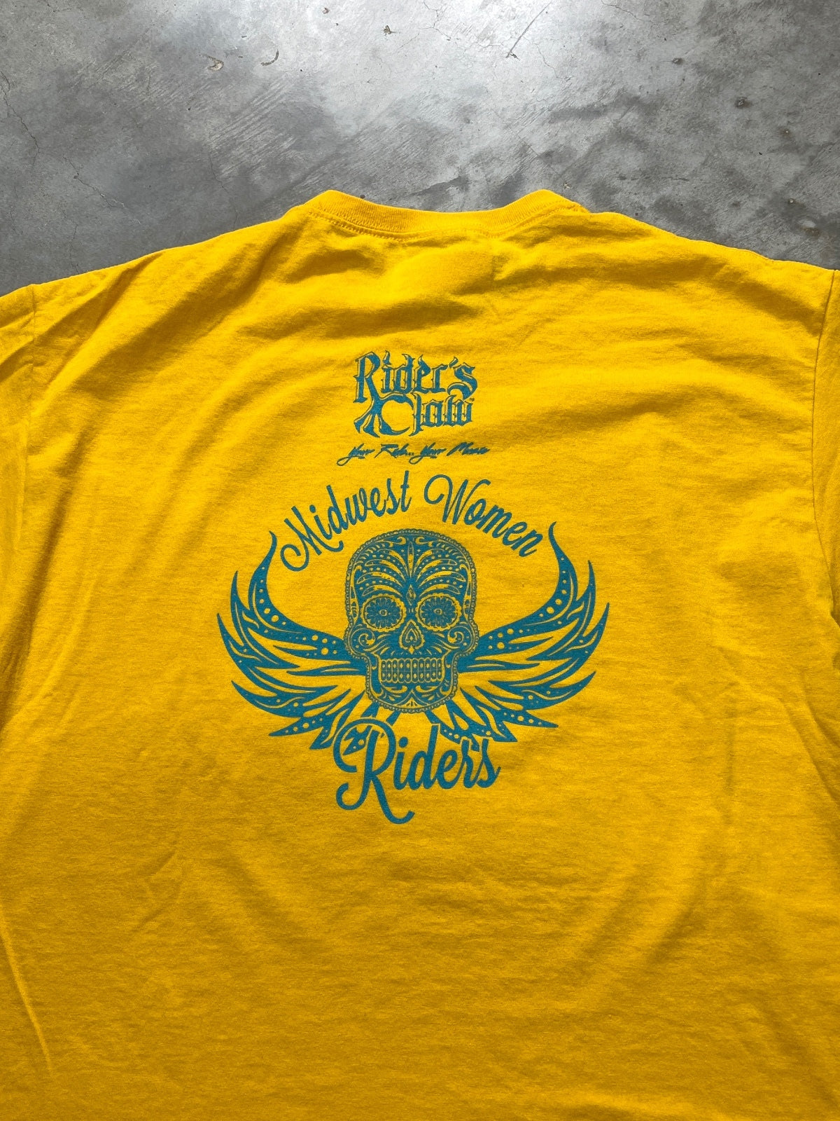 Midwest Women Riders Woodstock 2021 Preowned Large T-shirt