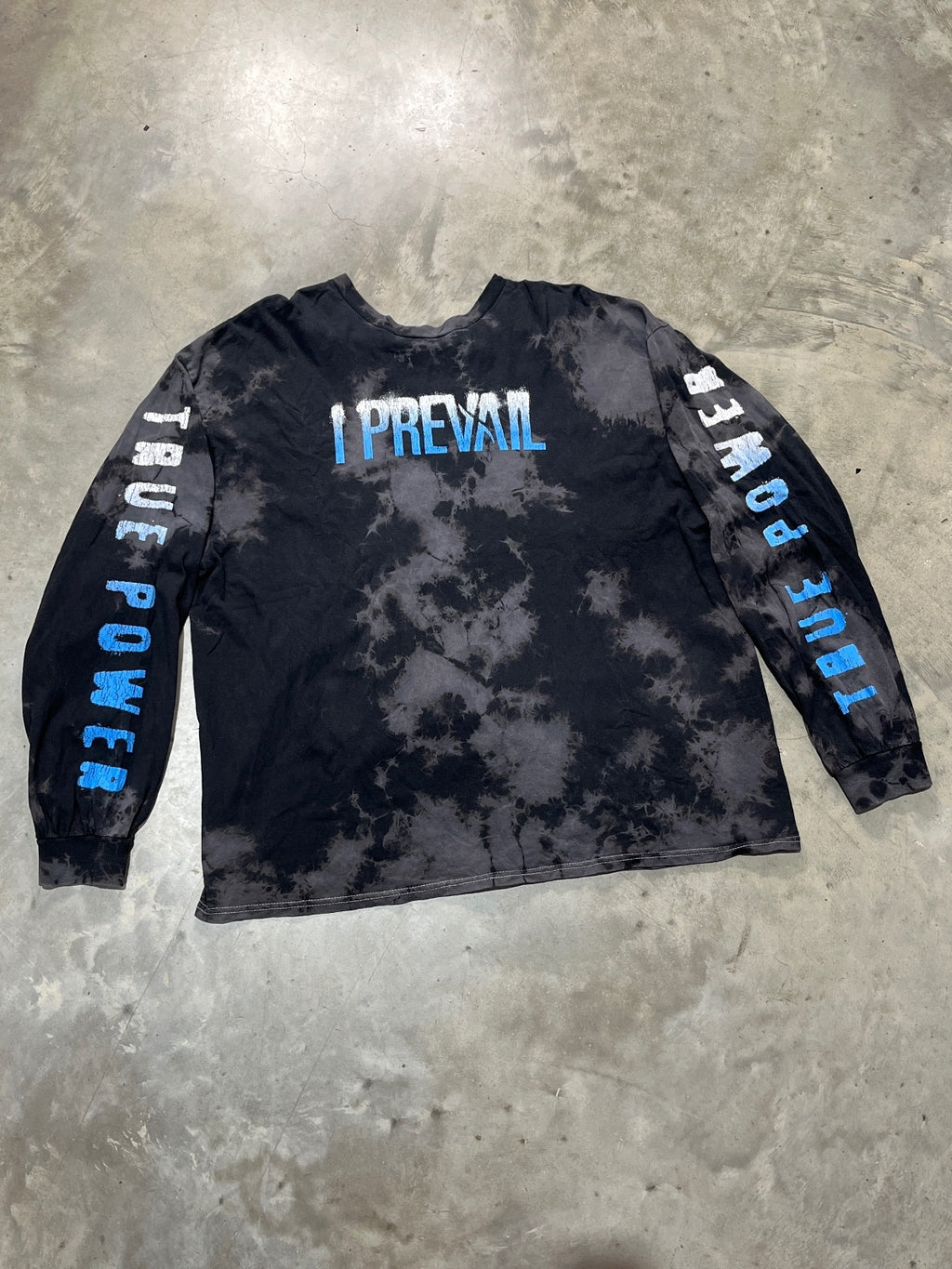 I Prevail Preowned 2XL Tie Dye Long Sleeve T-shirt