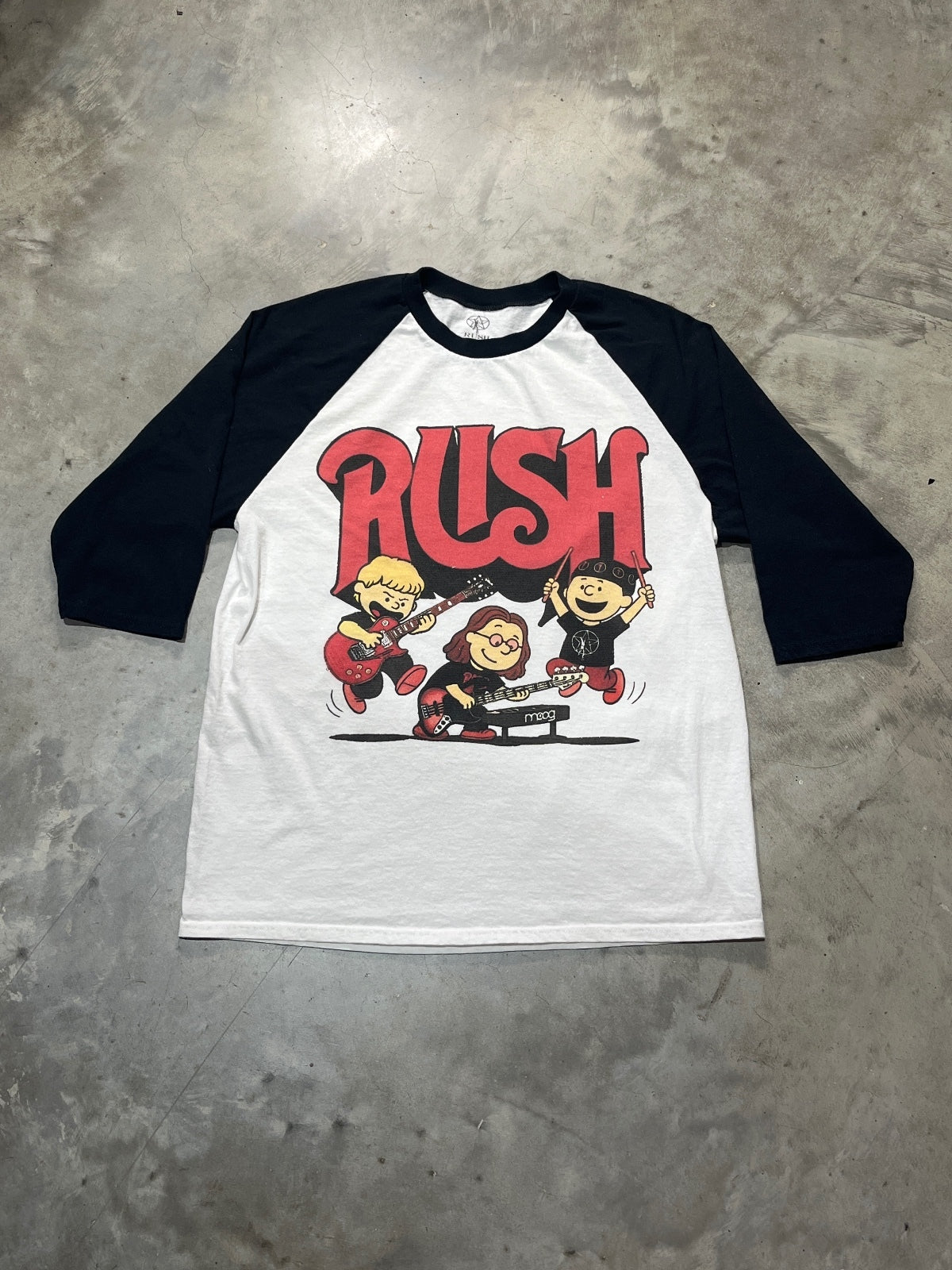 Rush Preowned Large 3/4 Sleeve T-shirt