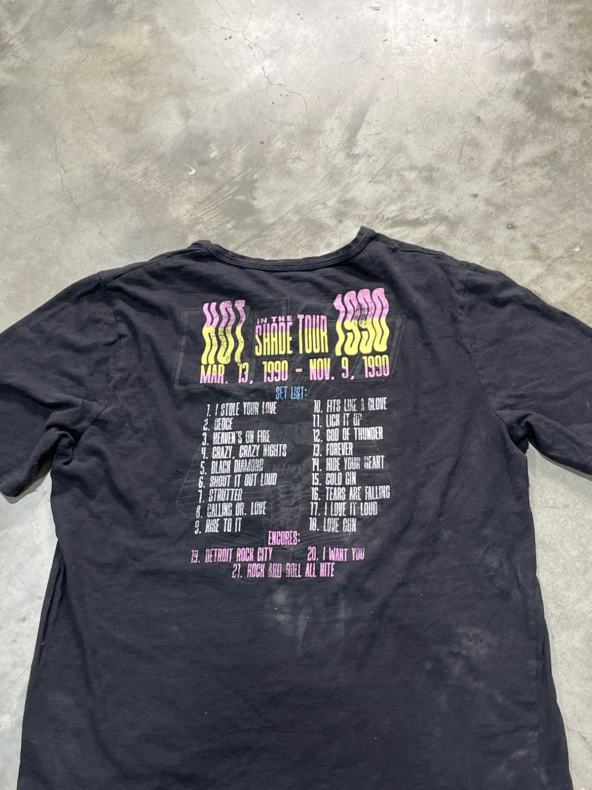 KISS Preowned Medium T-shirt