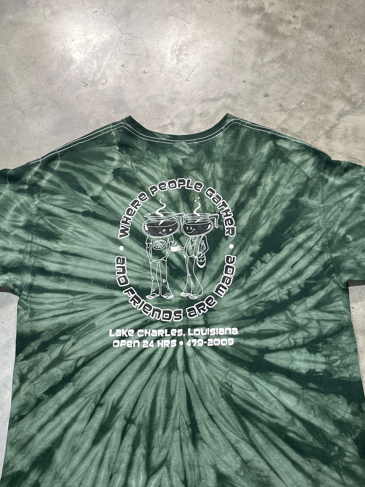 Vintage KD’s Diner Preowned XL Tie Dye T-shirt