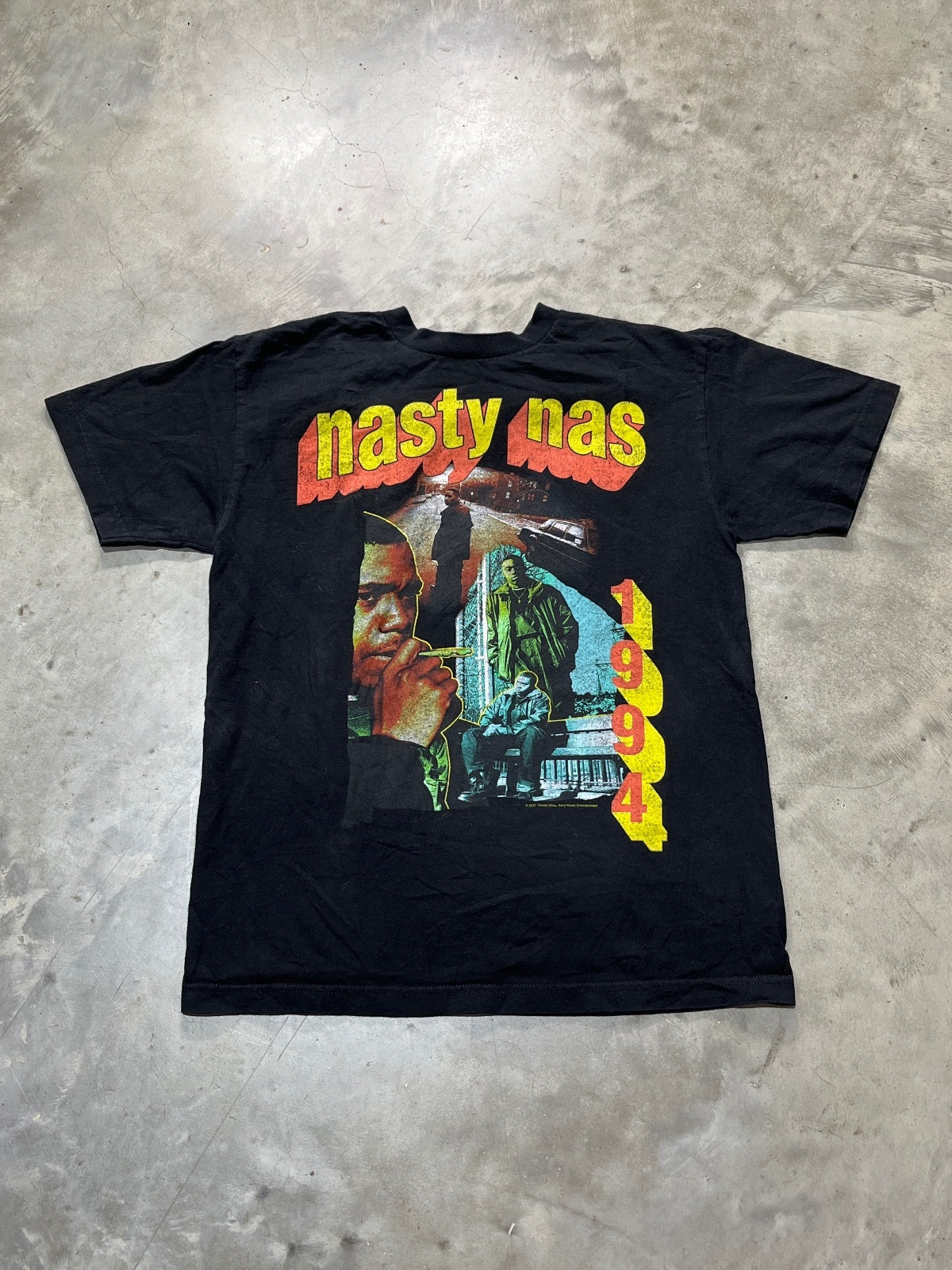 Nasty Nas Preowned Medium T-shirt