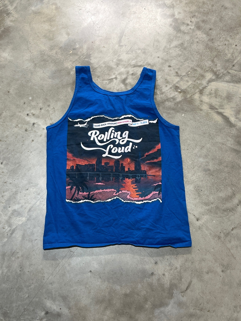 Rolling Loud Preowned Small Tank Top T-shirt