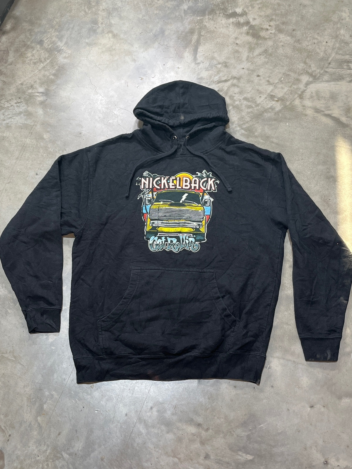 Nickelback Preowned Large Hoodie