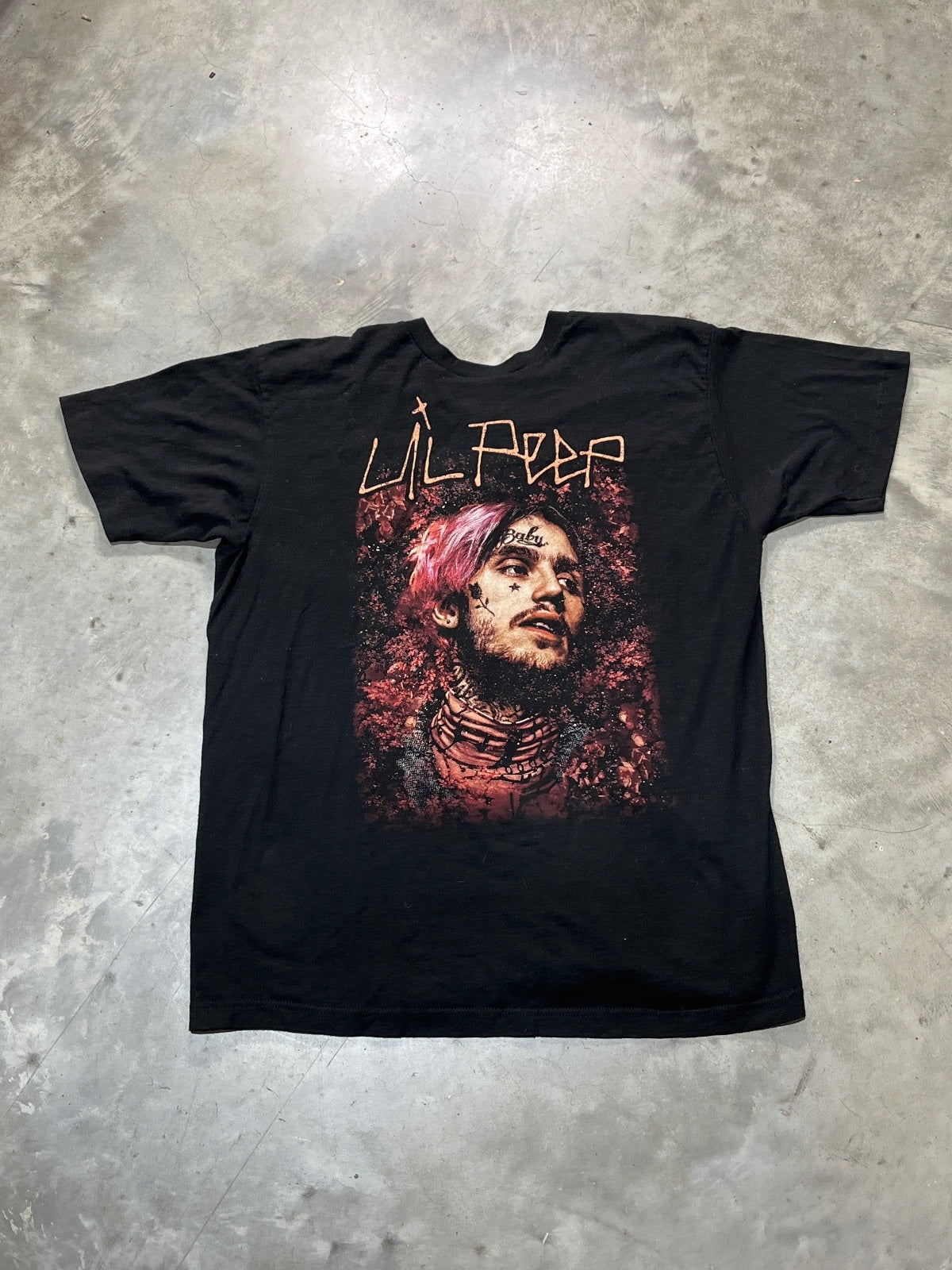 Lil Peep Preowned Large T-shirt