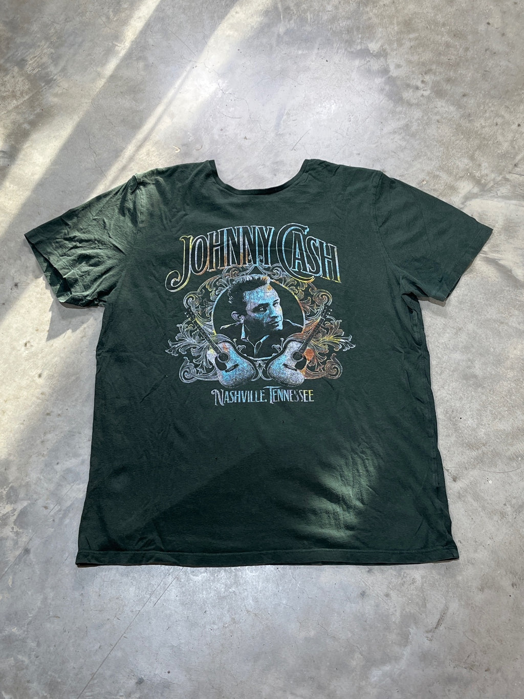 Johnny Cash Preowned Large T-shirt