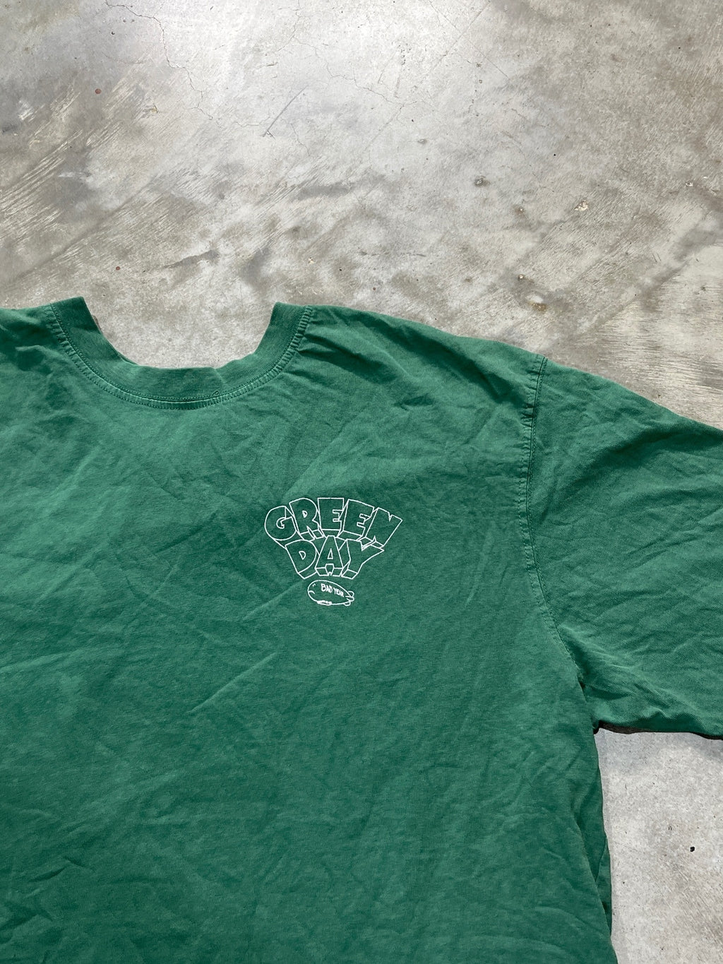 Green Day Preowned XL T-shirt