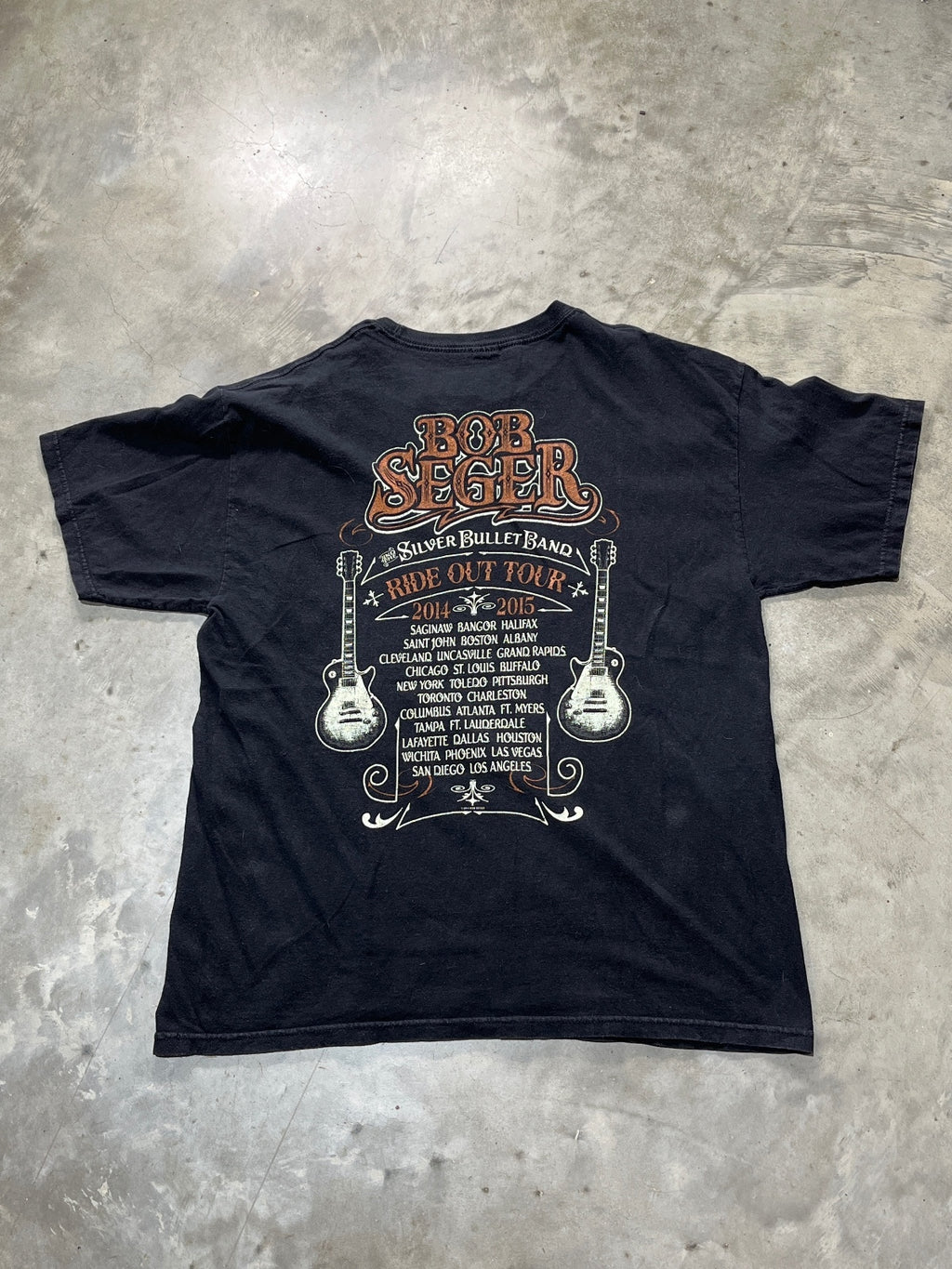 Bob Seger Preowned XL T-shirt