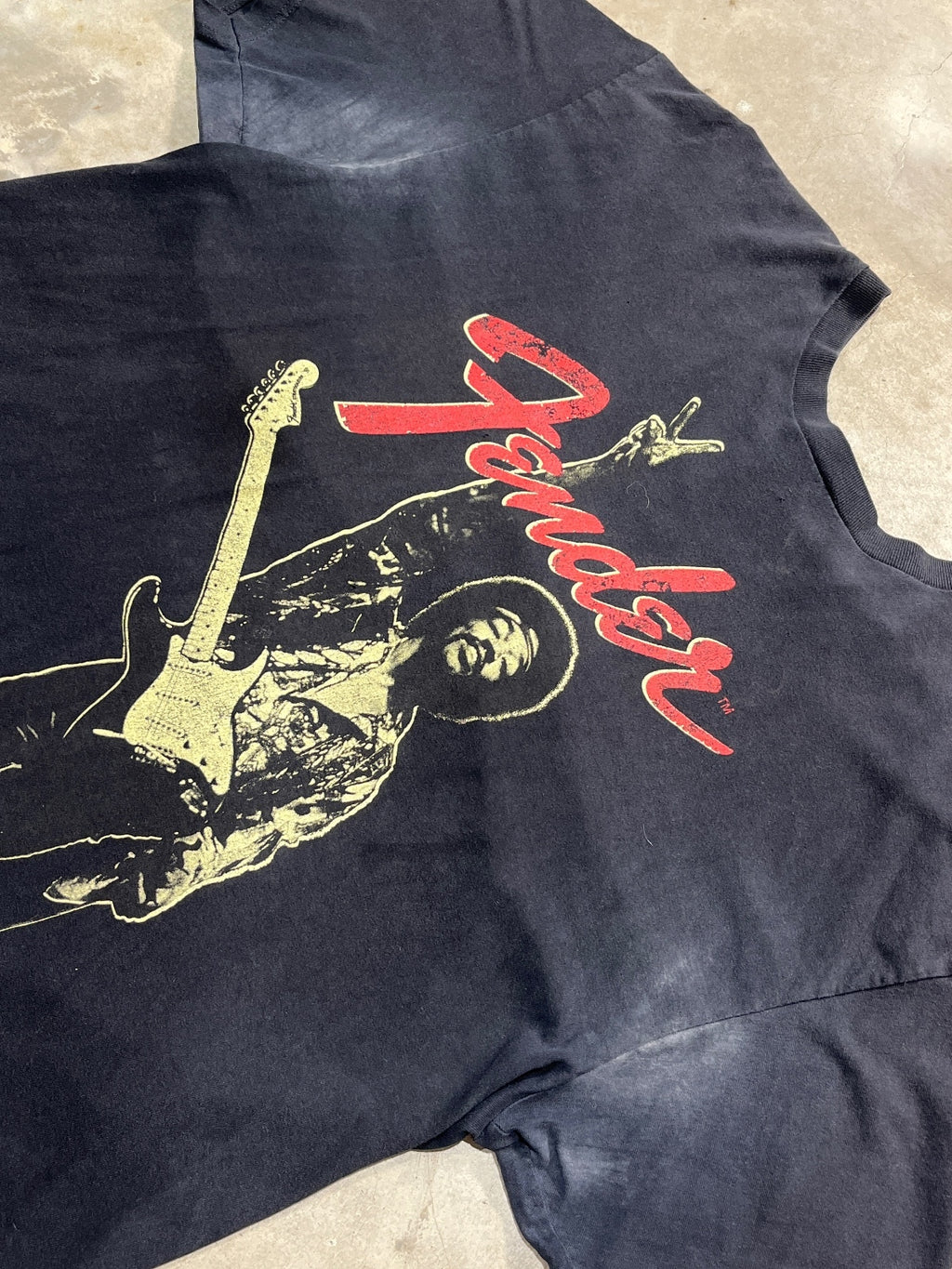 Jimi Hendrix Fender Preowned 2XL T-shirt