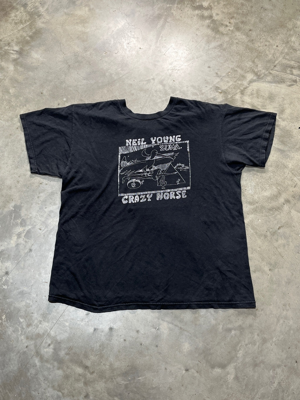 Neil Young Preowned Large T-shirt