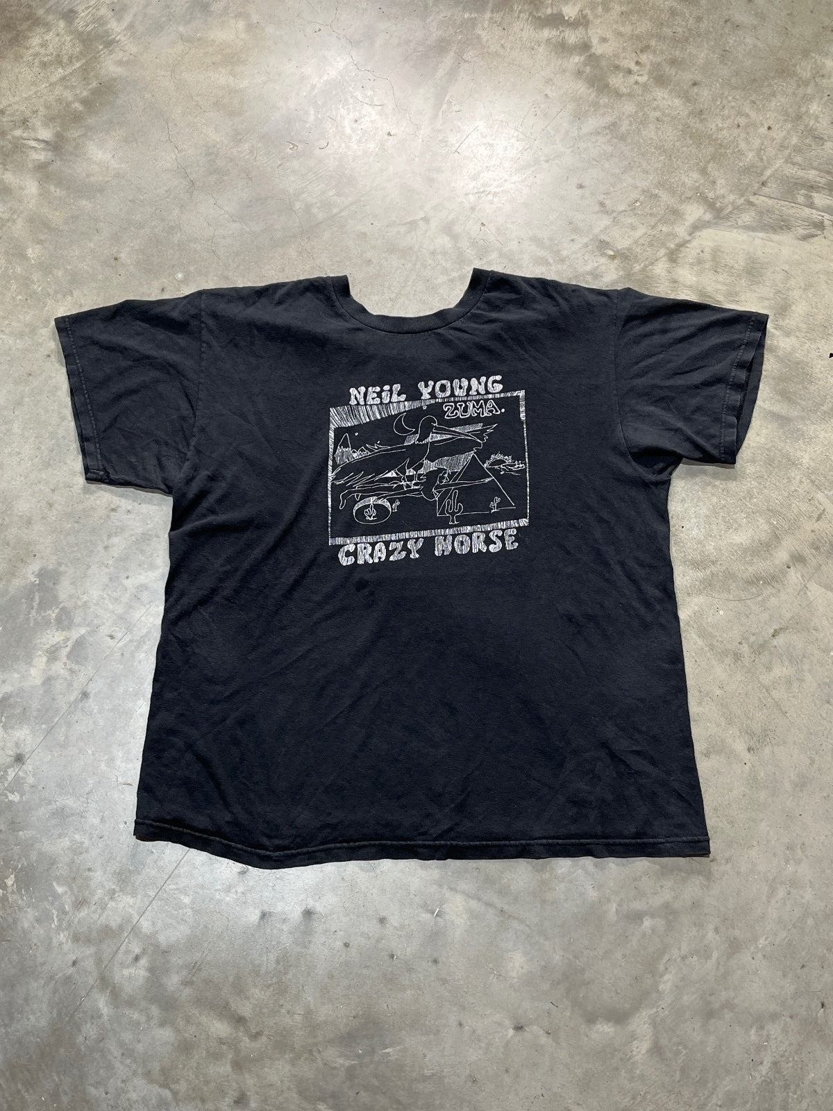 Neil Young Preowned Large T-shirt