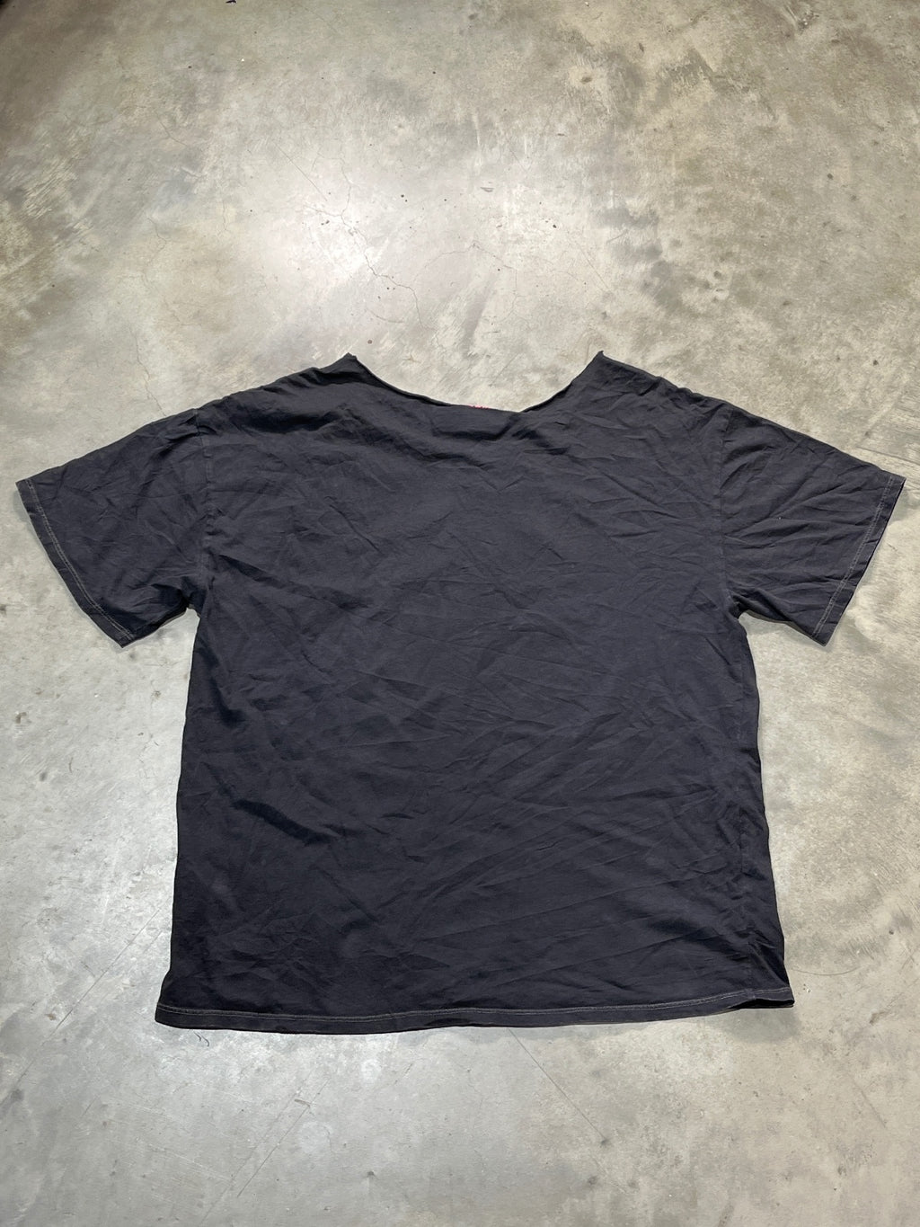 The Cure Preowned Large Cropped Neckline T-shirt