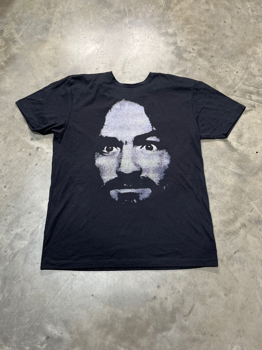 Charles Manson Preowned Large T-shirt