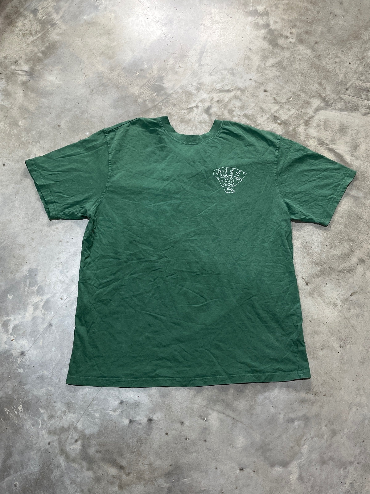 Green Day Preowned XL T-shirt