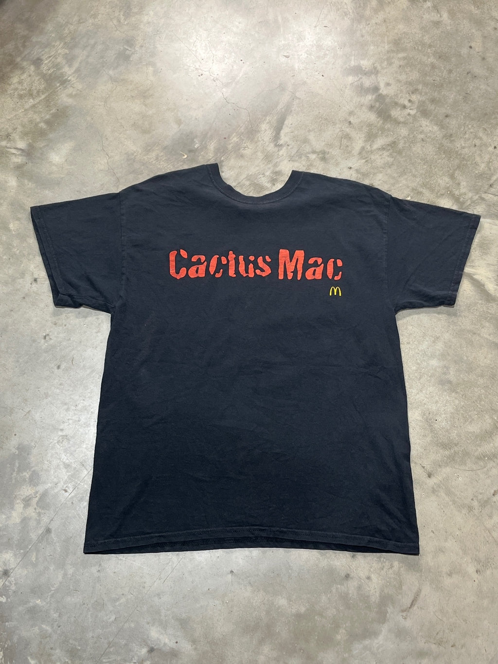 Travis Scott Cactus Mac McDonalds Preowned Medium T-shirt