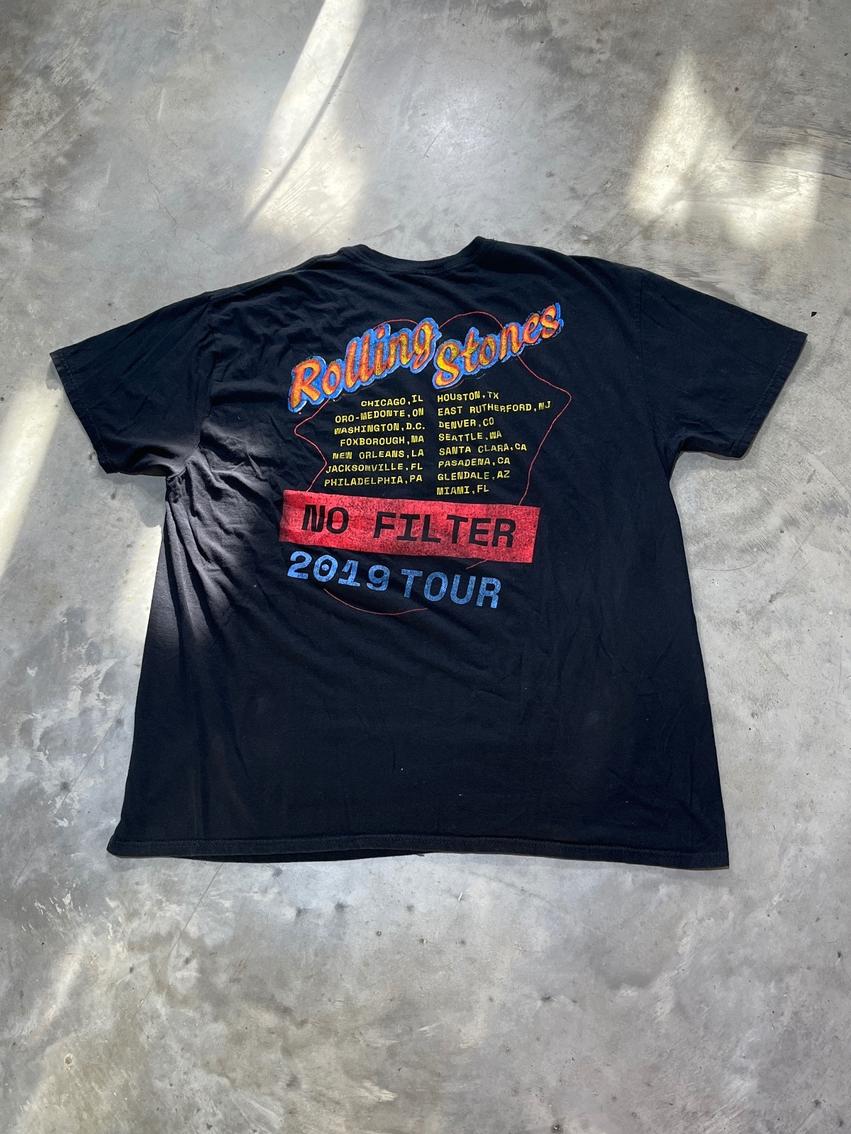 Rolling Stones Preowned 2XL T-shirt