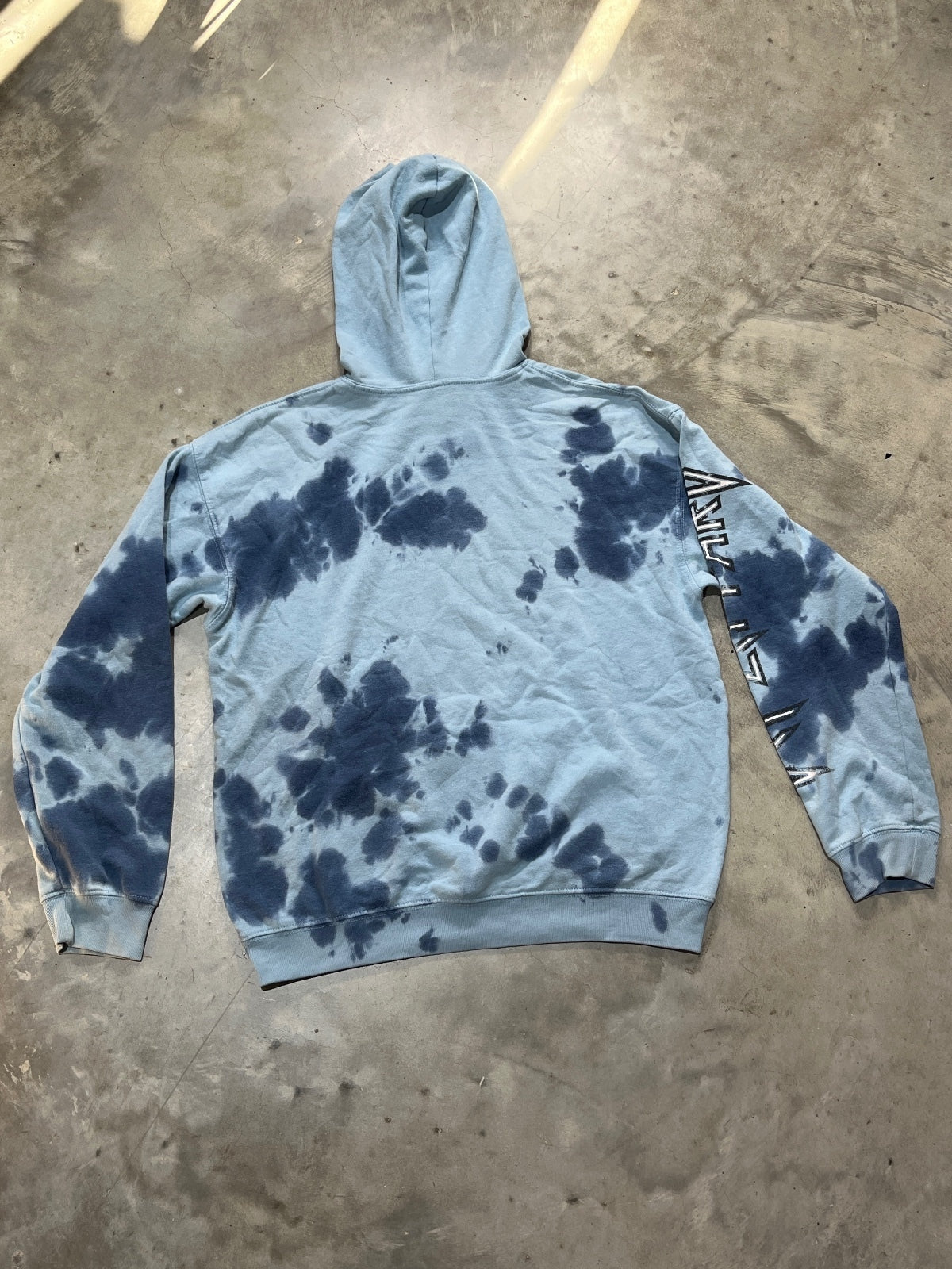 Def Leppard Preowned Small Tie Dye Hoodie