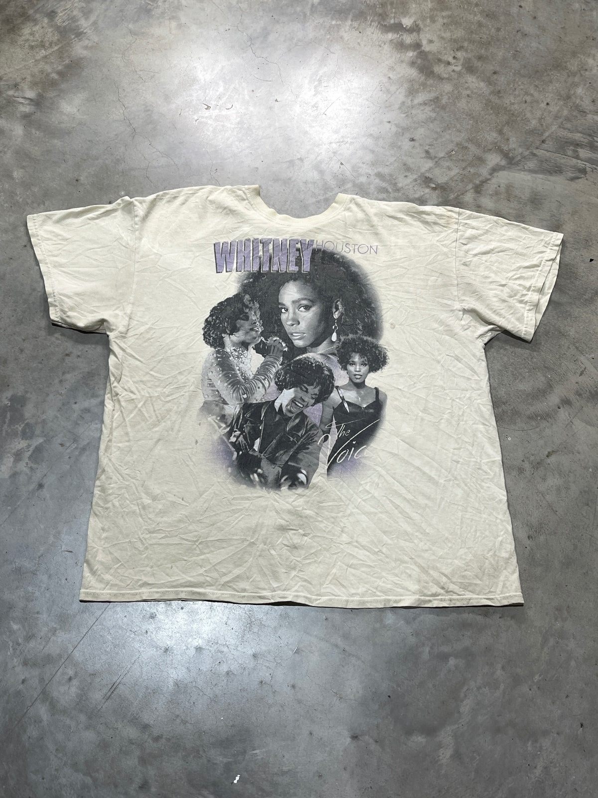 Whitney Houston Preowned Large T-shirt