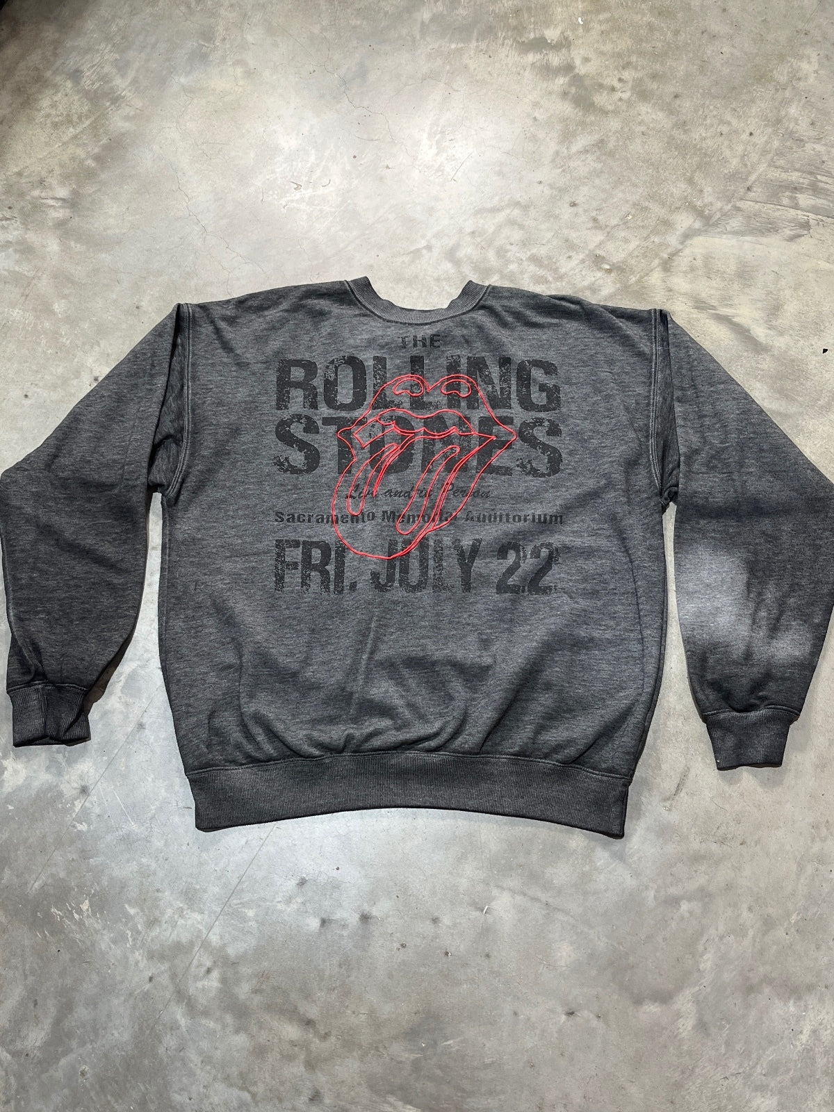 The Rolling Stones Preowned Large Sweatshirt