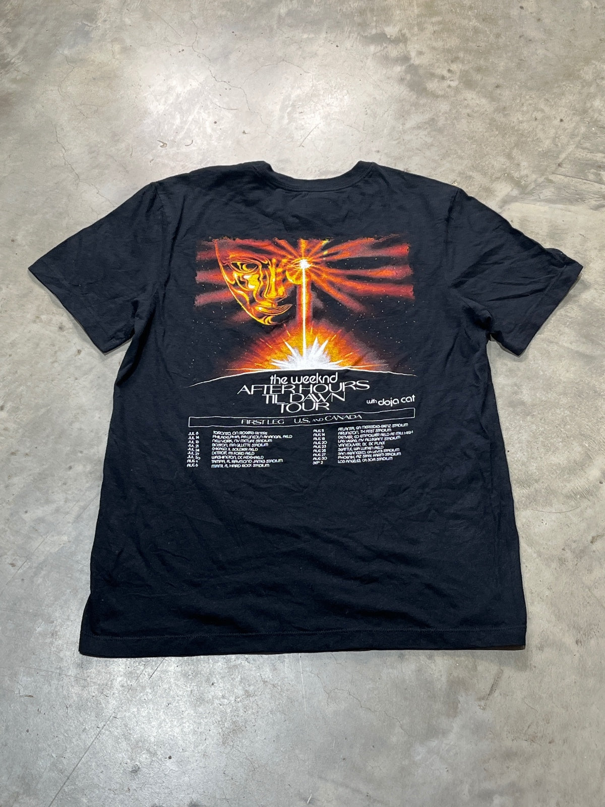 The Weeknd Preowned Medium T-shirt
