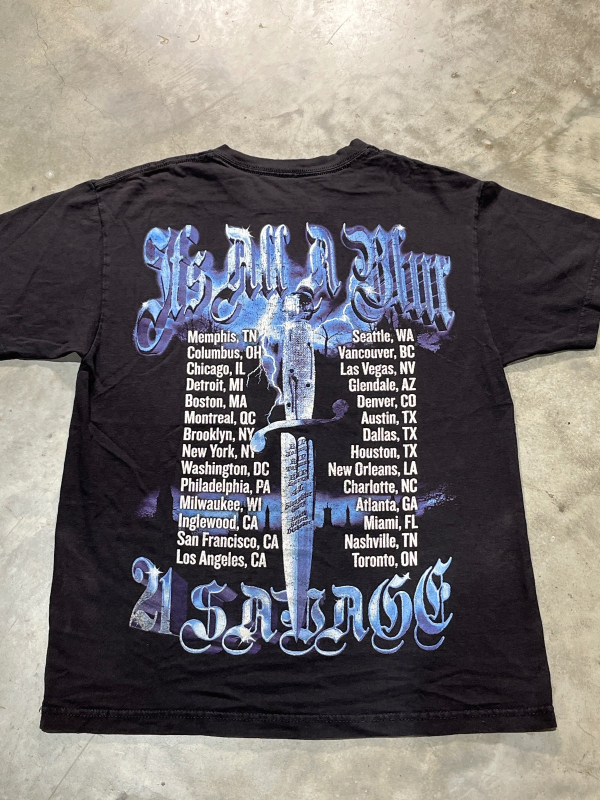 21 Savage Preowned Medium T-shirt