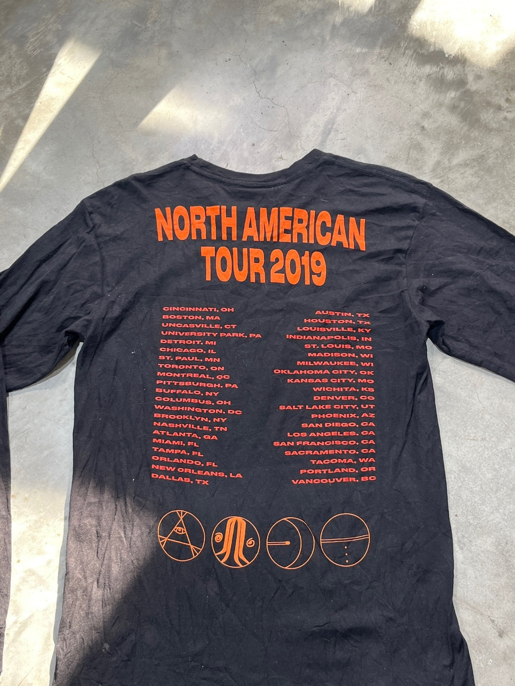 5 Seconds Of Summer Preowned Medium Long Sleeve T-shirt