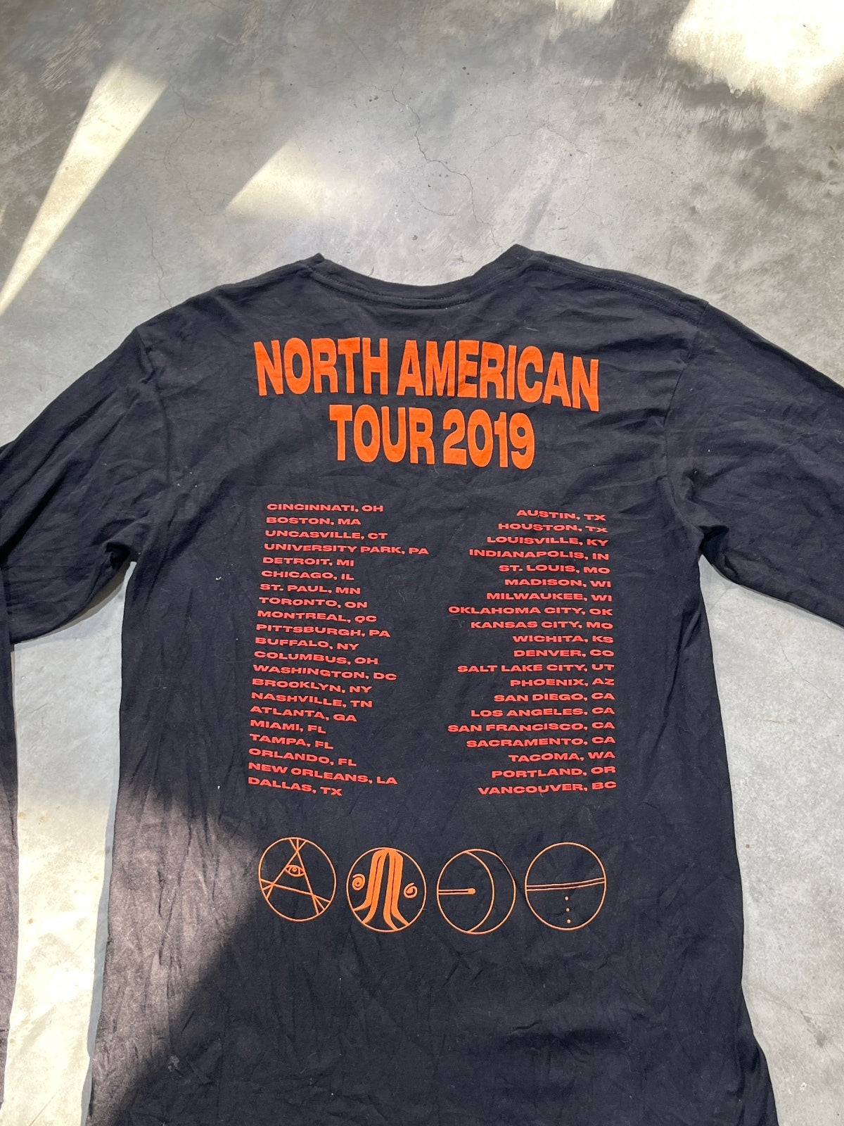 5 Seconds Of Summer Preowned Medium Long Sleeve T-shirt