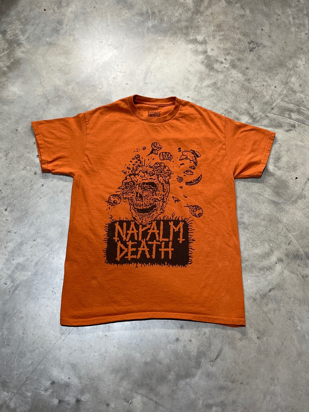 Napalm Death Preowned Medium T-shirt