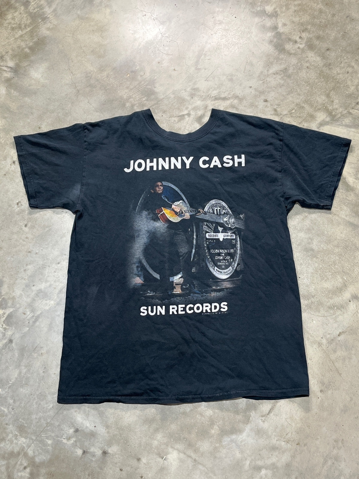 Johnny Cash Preowned Large T-shirt