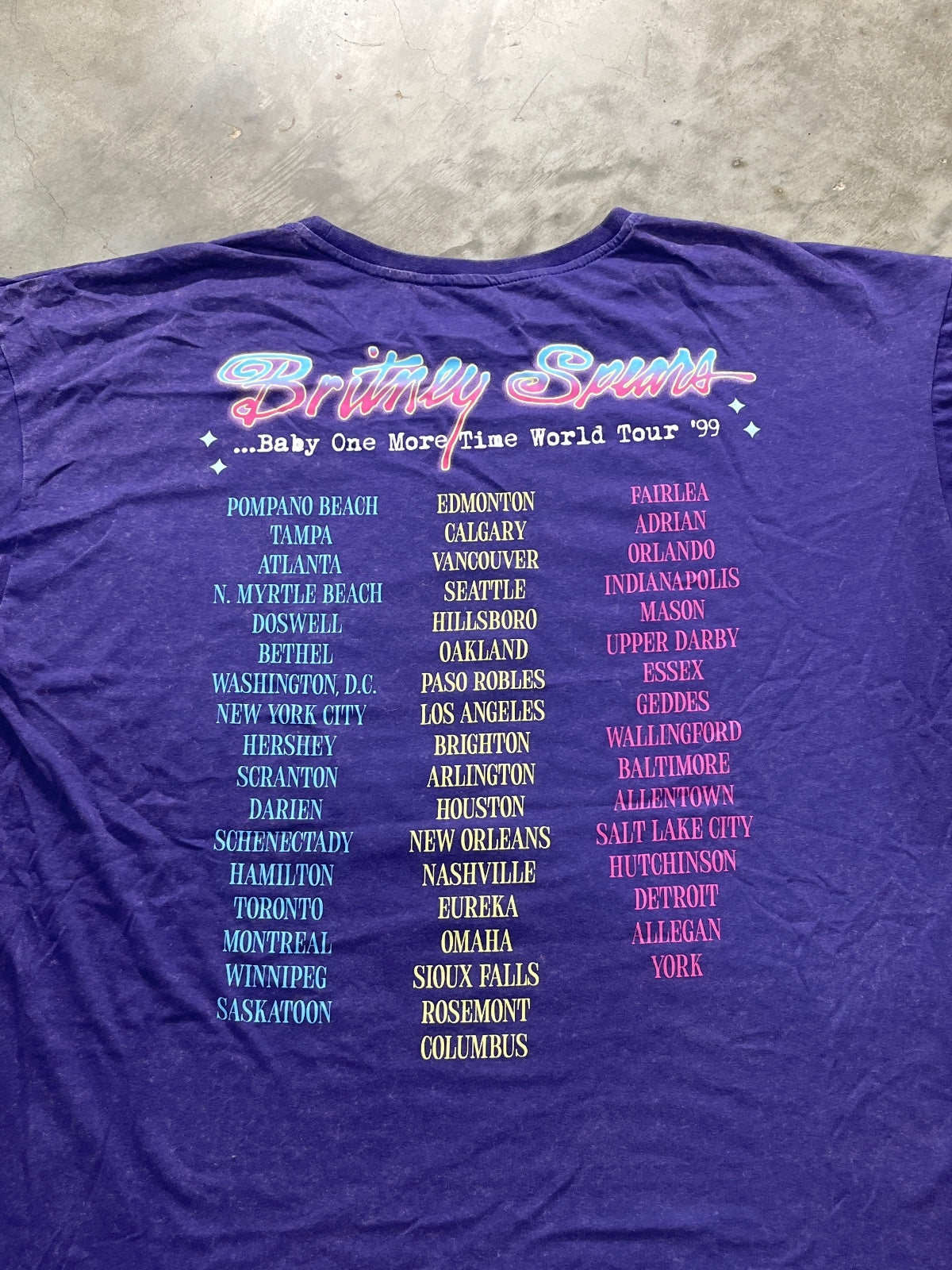 Britney Spears Preowned 3XL T-shirt