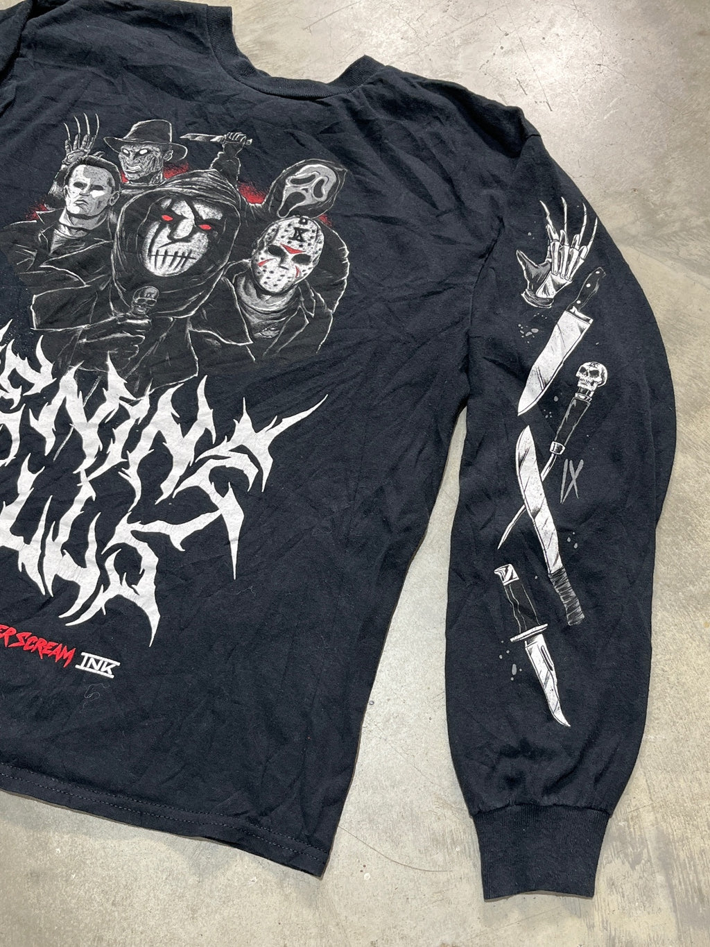 Ice Nine Kills Preowned Medium Long Sleeve T-shirt